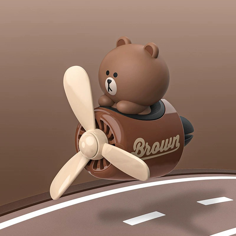 Line Friends Mini Airplane Car Air Freshener