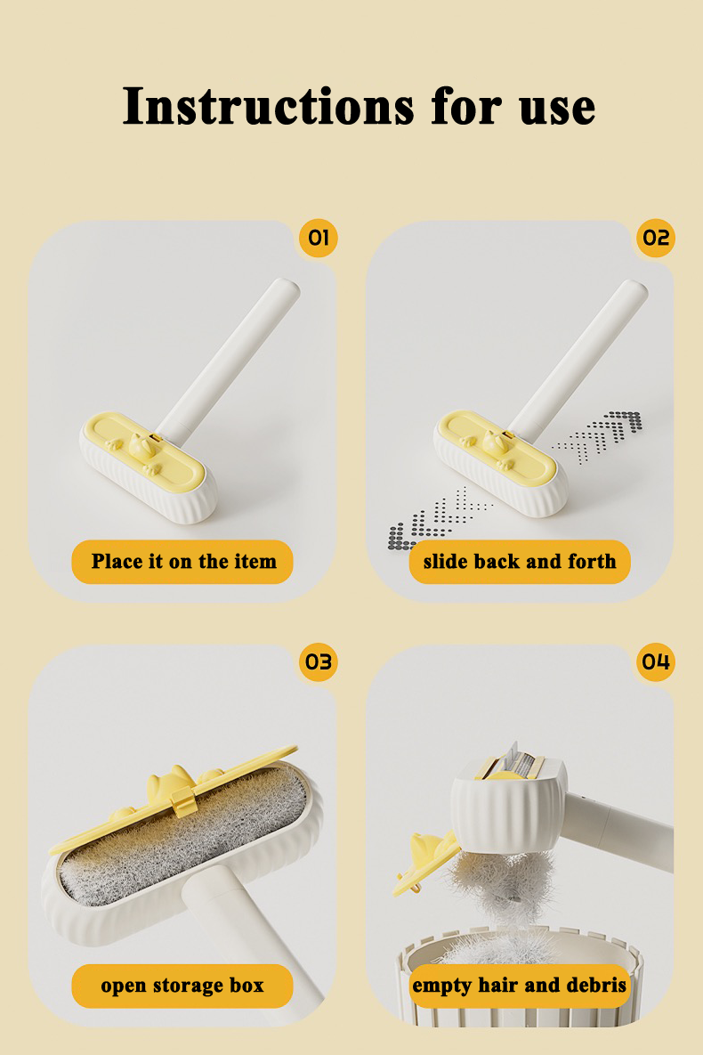 Cat Paw Shaped Pet Hair Remover