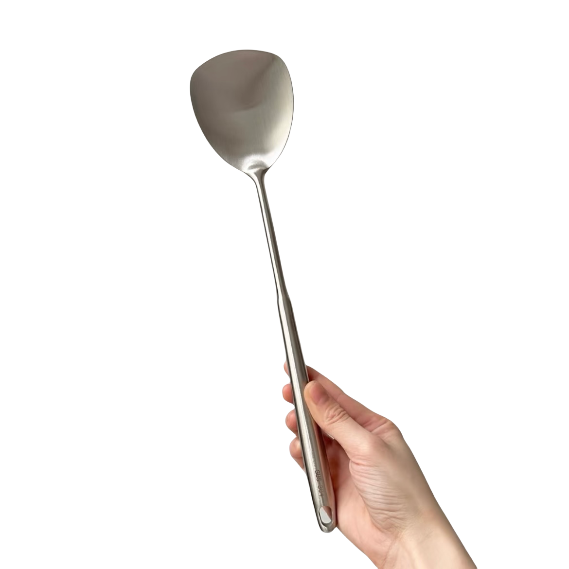 Mini Extended Spatula & Soup Spoon Set with Heat-Resistant Handle