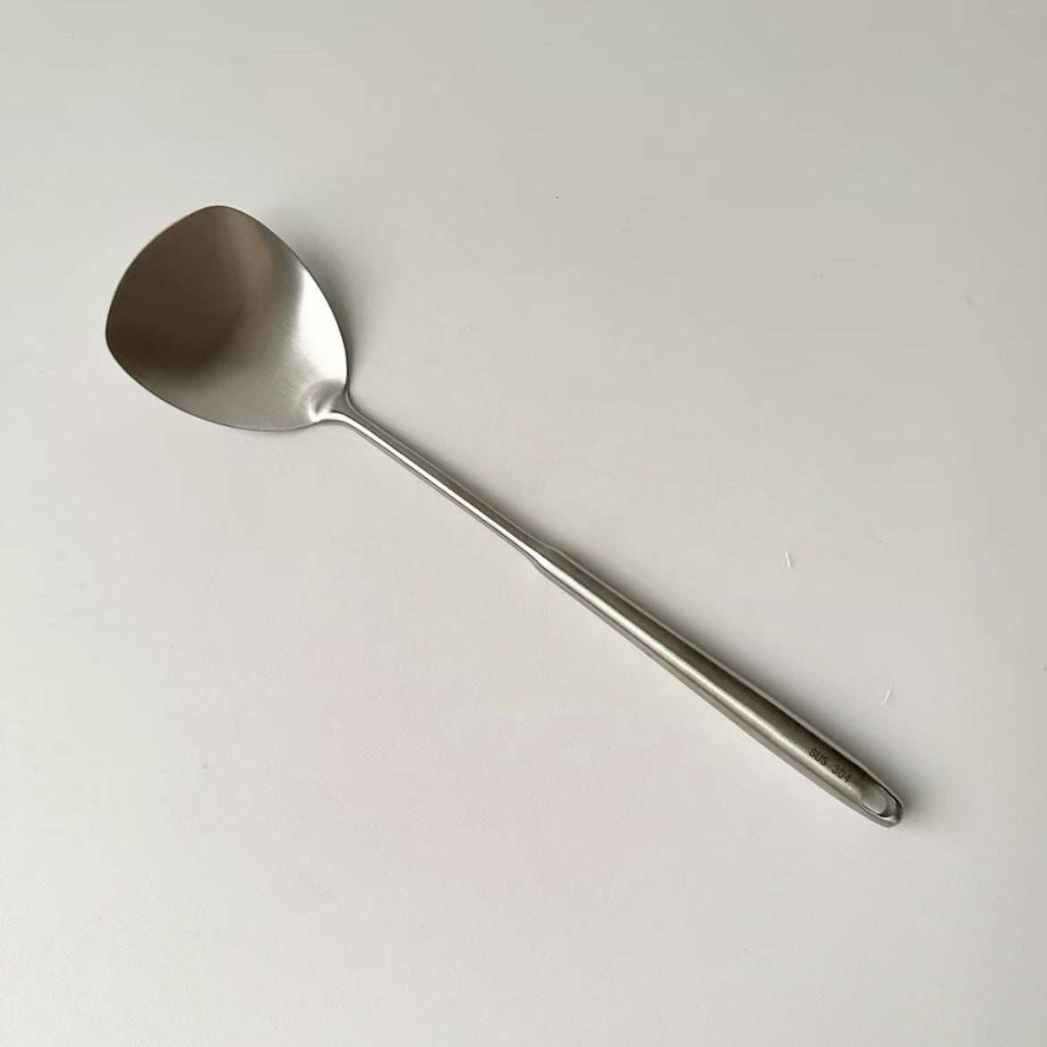 Mini Extended Spatula & Soup Spoon Set with Heat-Resistant Handle