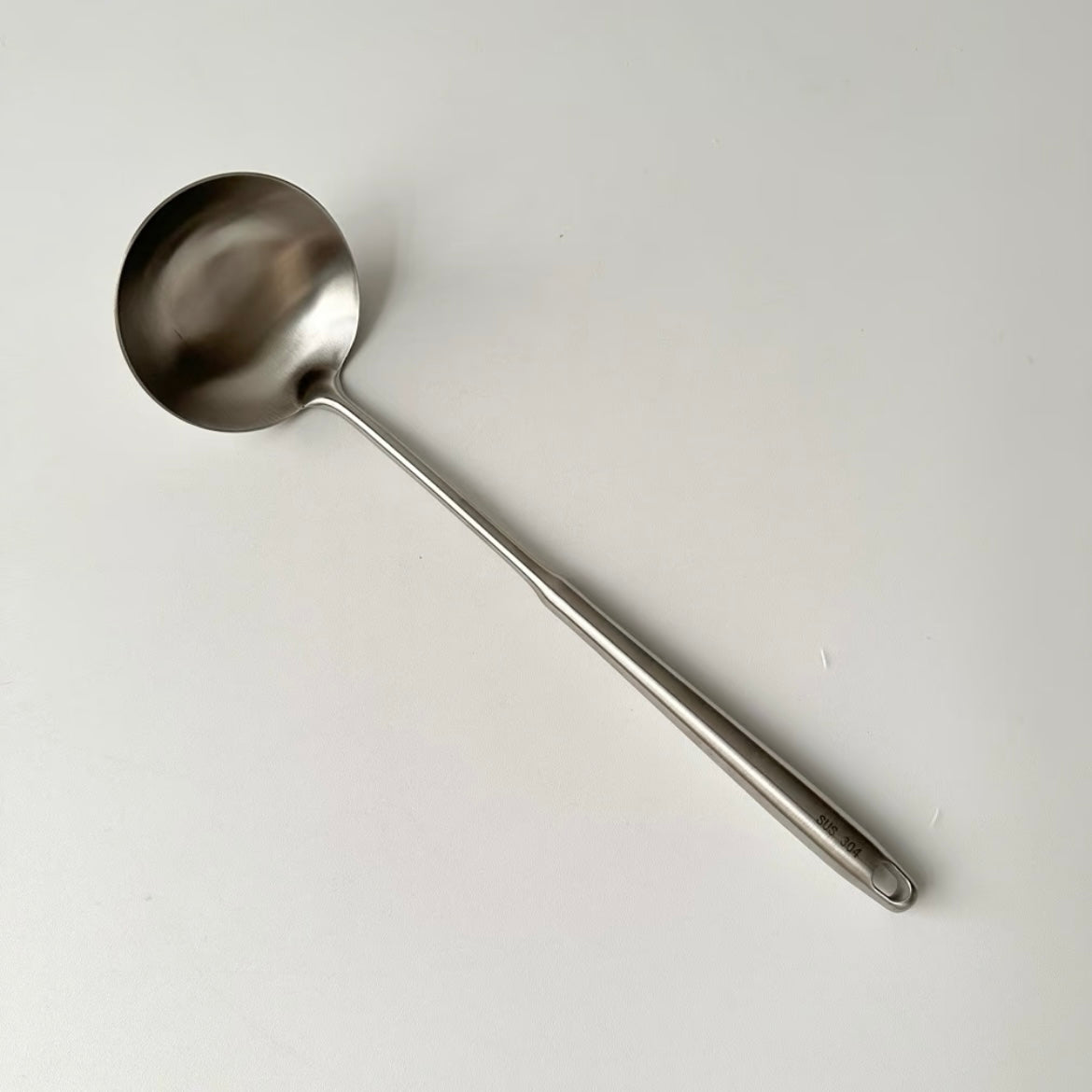 Mini Extended Spatula & Soup Spoon Set with Heat-Resistant Handle