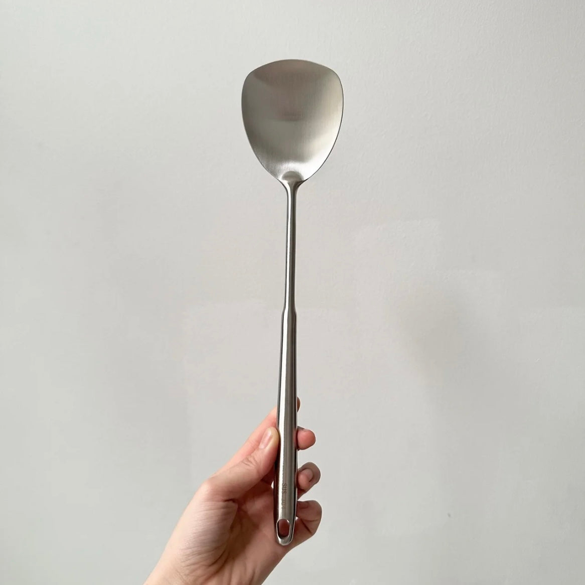 Mini Extended Spatula & Soup Spoon Set with Heat-Resistant Handle