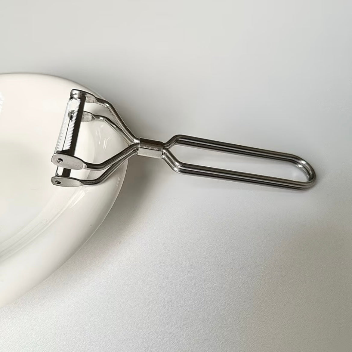 Stainless Steel Dual-Blade Peeler