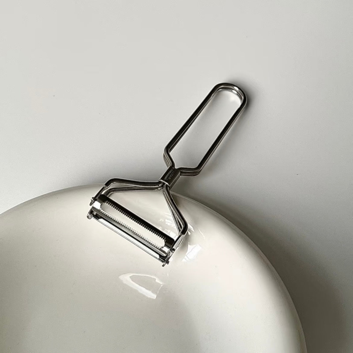 Stainless Steel Dual-Blade Peeler