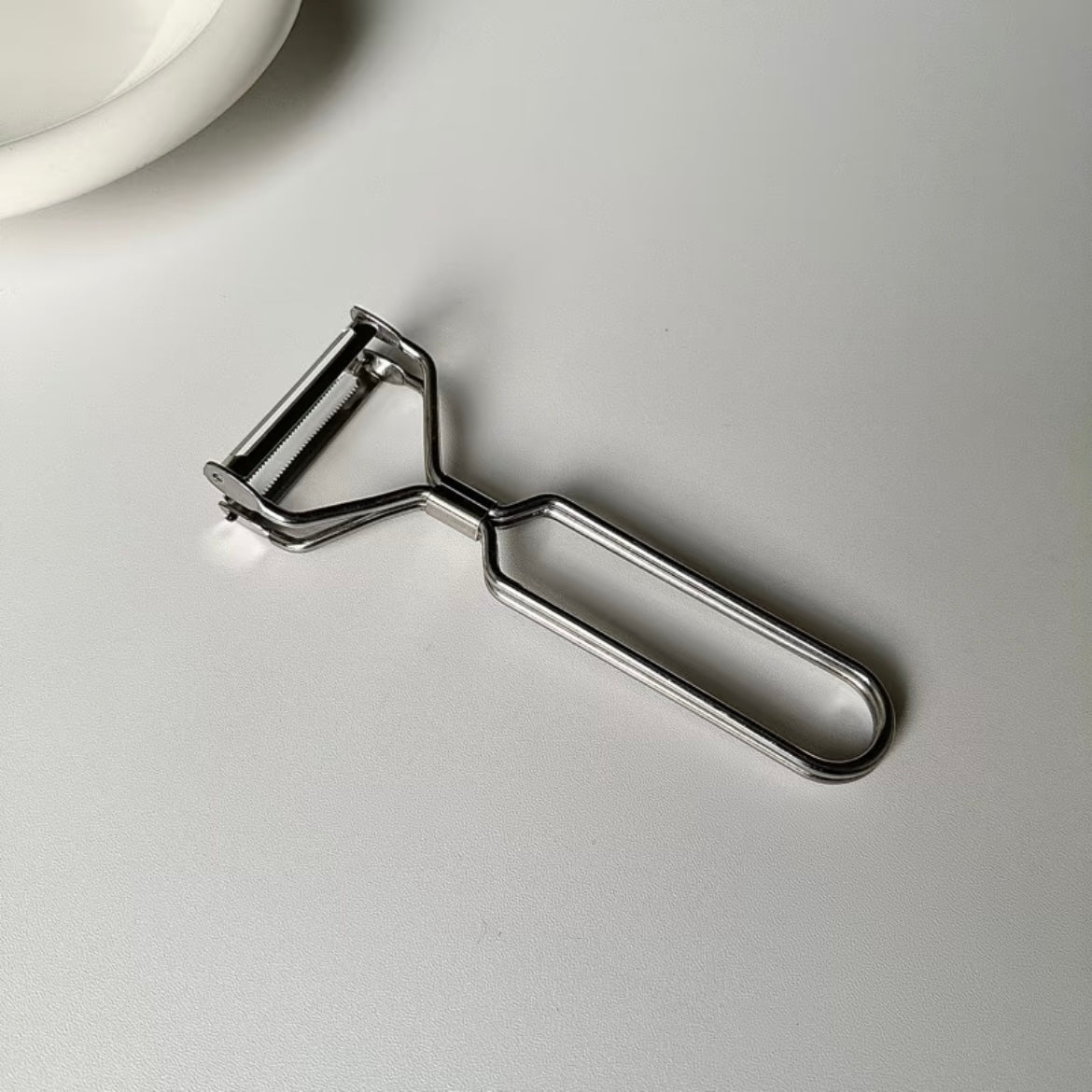 Stainless Steel Dual-Blade Peeler