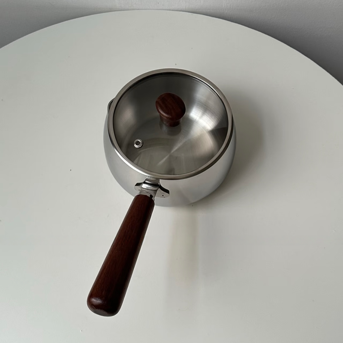 Mini Beech Wood & Black Walnut Wood Pot Extra Large Ramen Pot