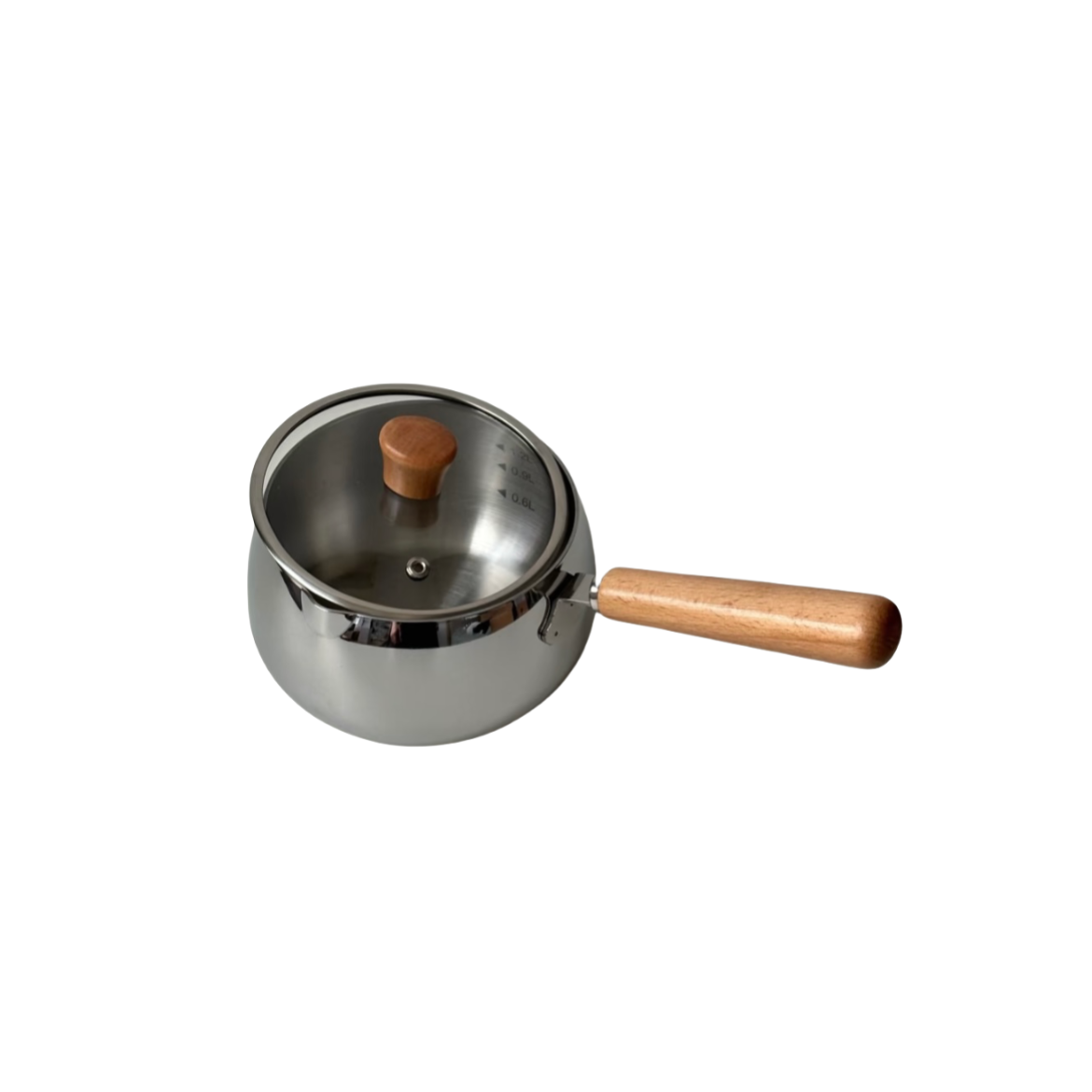 Mini Beech Wood & Black Walnut Wood Pot Extra Large Ramen Pot