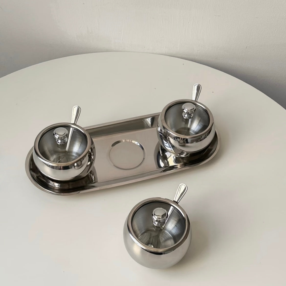 304 Stainless Steel Thickened Spice Jar