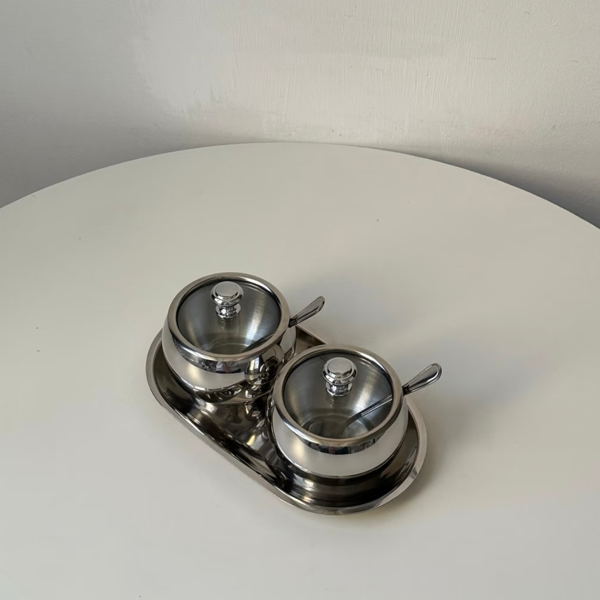 304 Stainless Steel Thickened Spice Jar