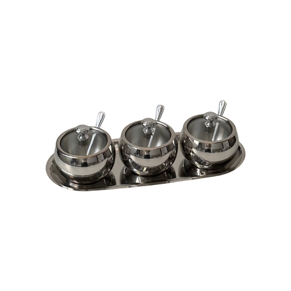 304 Stainless Steel Thickened Spice Jar