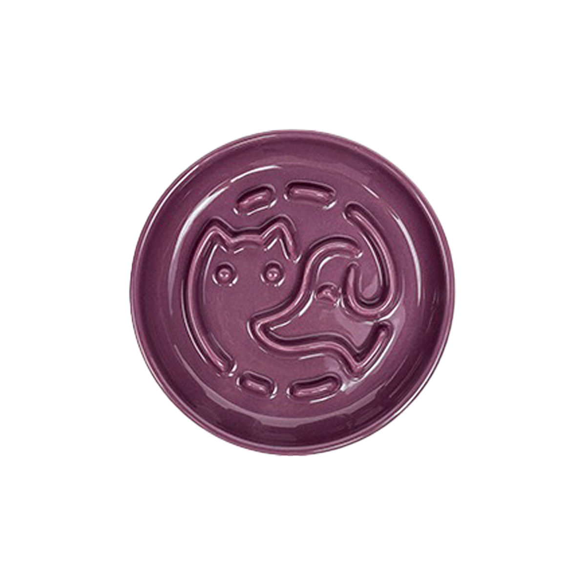 Cat & Dog Side Profile Slow Feeder Bowl