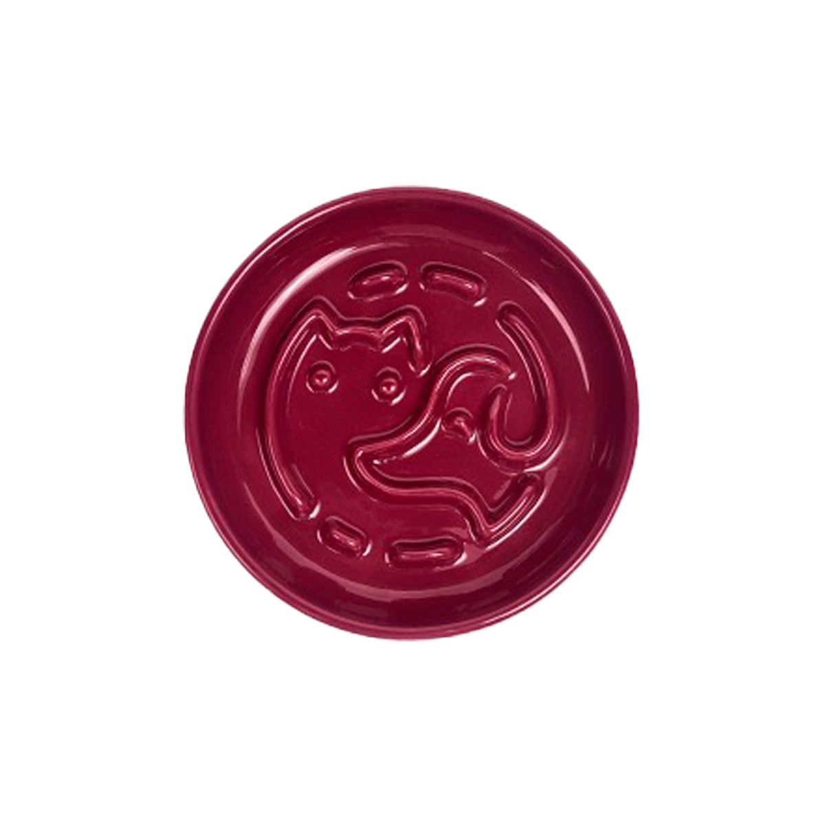 Cat & Dog Side Profile Slow Feeder Bowl