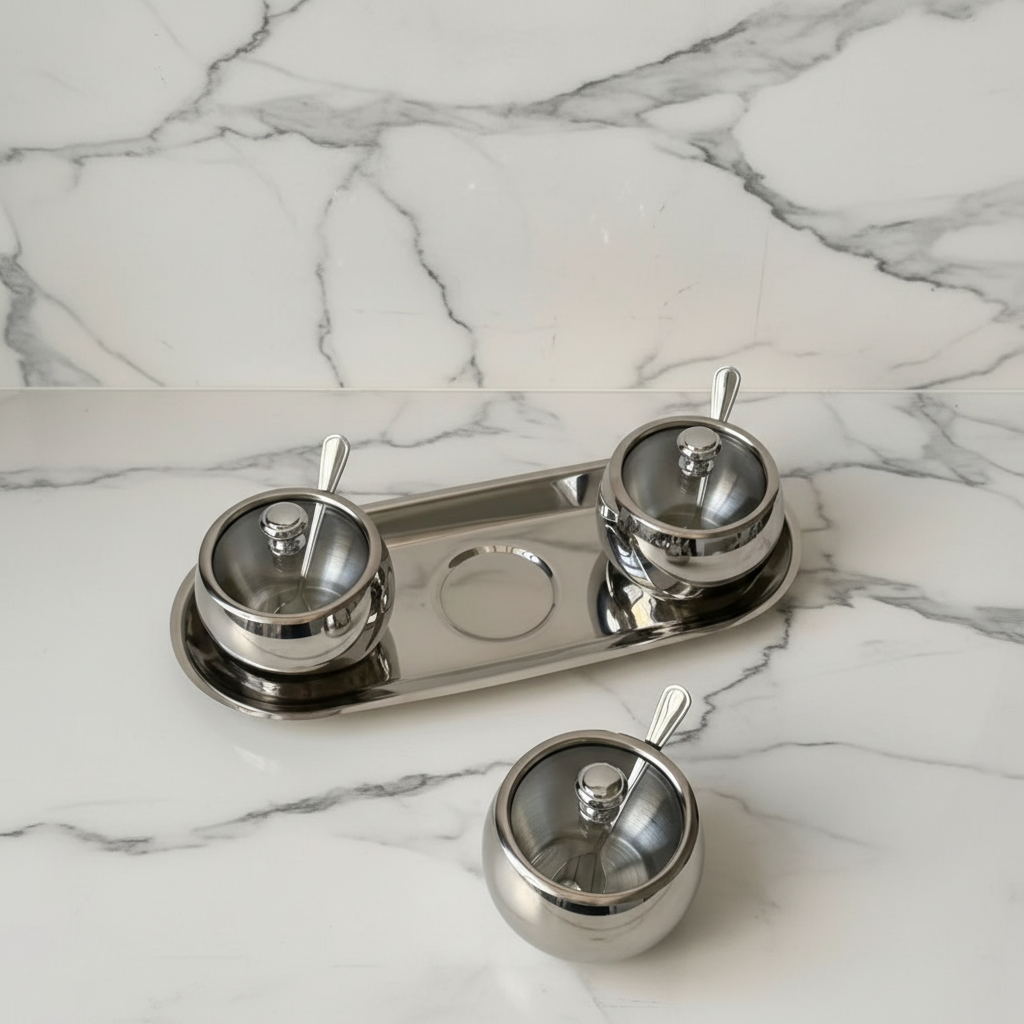 Thickened Condiment Pot Set