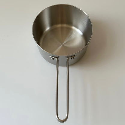 Tri-Ply Stainless Steel Striped Milk Pan