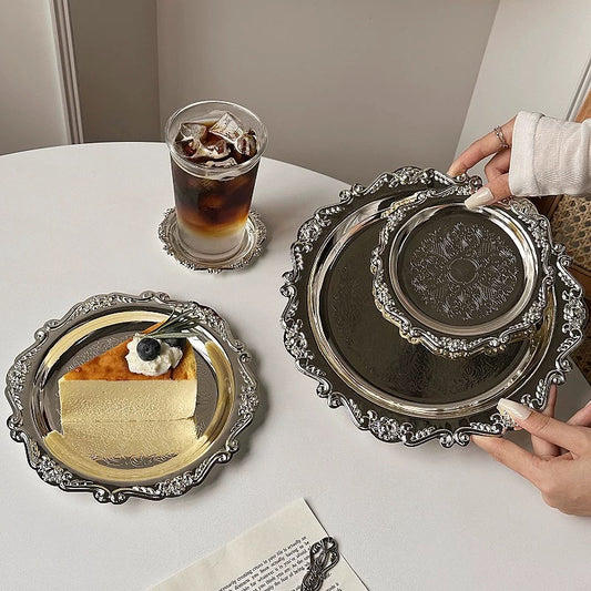 Baroque Palace-Style Retro Tray