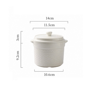Embossed Double-Handle Stew Pot