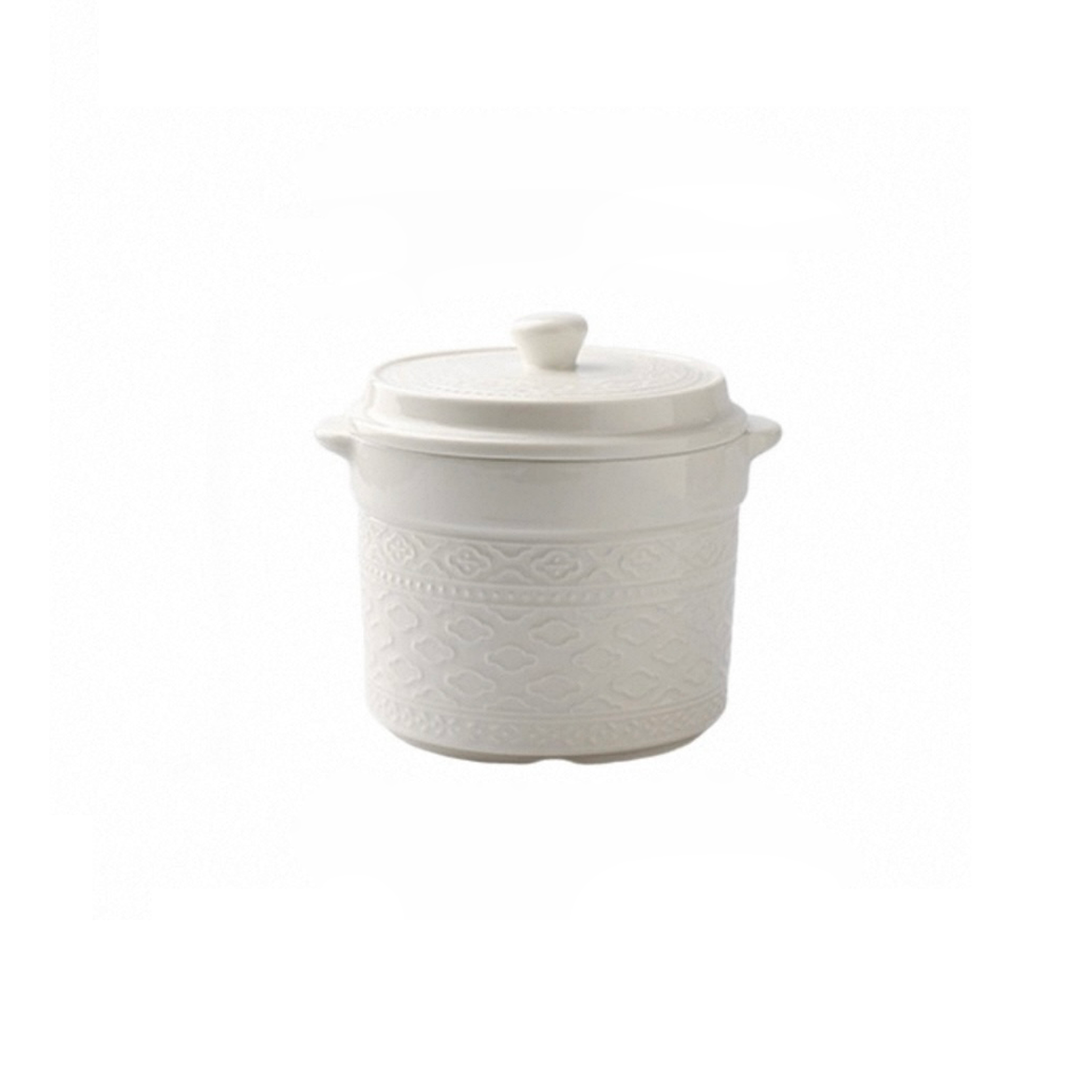 Embossed Double-Handle Stew Pot