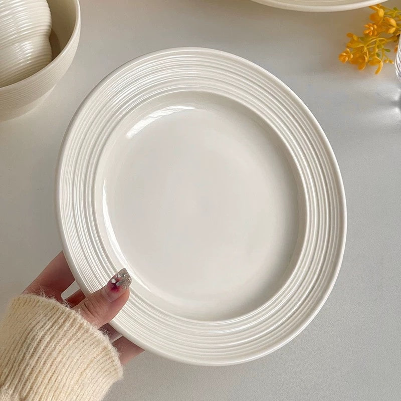 Ins-Style Premium Bowl & Steak Plate