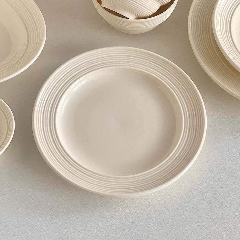 Ins-Style Premium Bowl & Steak Plate
