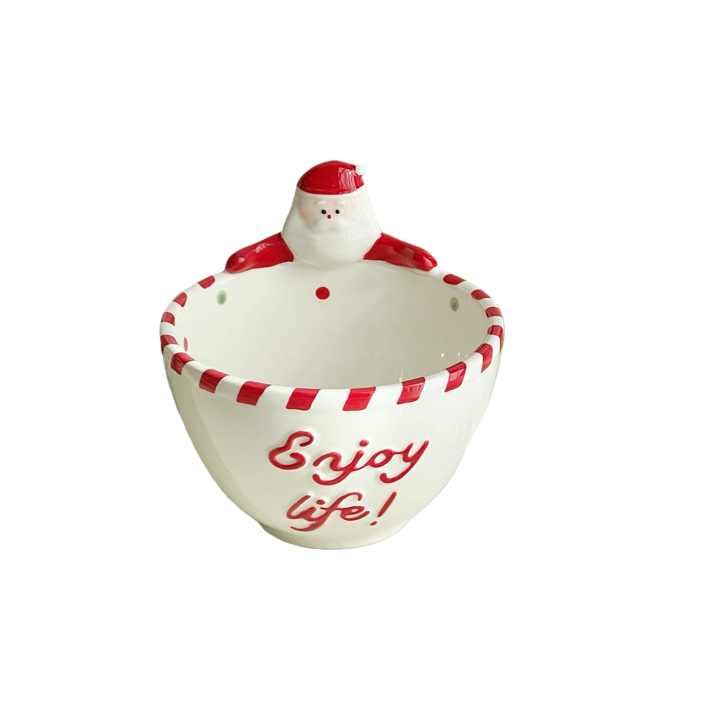 Santa Claus Yogurt & Fruit Bowl