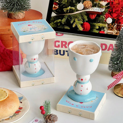 Snowman Goblet