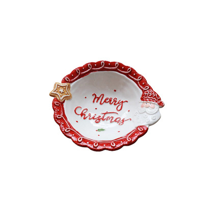 "Merry Christmas" Red Bowl
