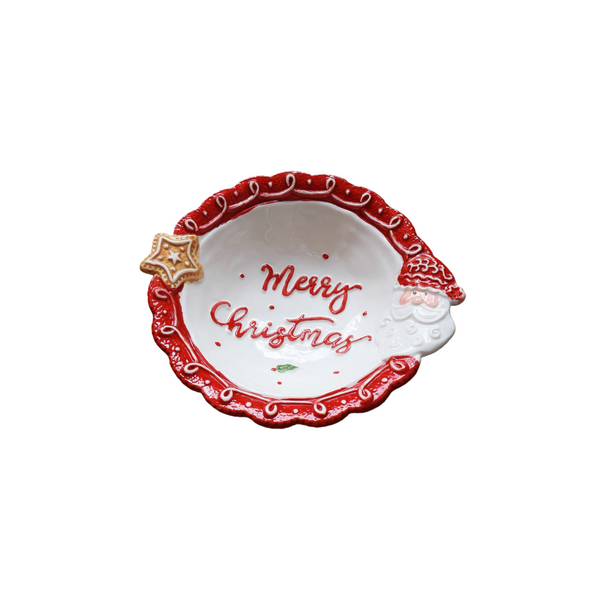 "Merry Christmas" Red Bowl