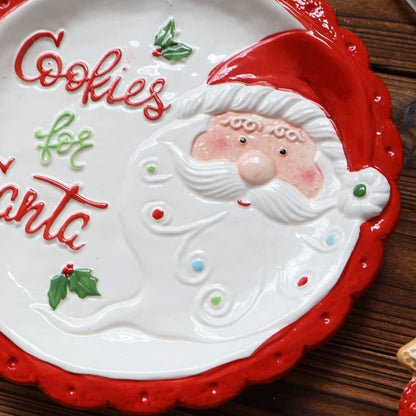 Santa Claus Relief Plate