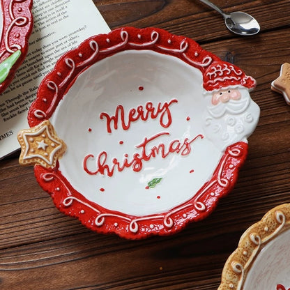 "Merry Christmas" Red Bowl