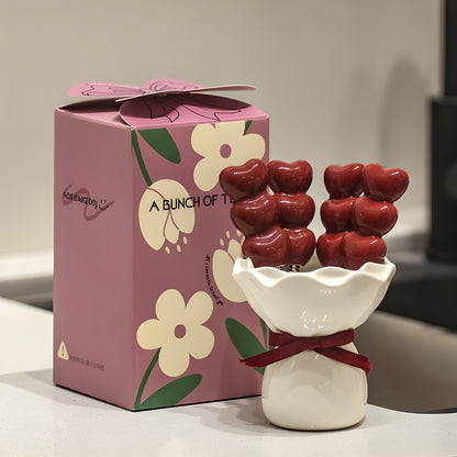 Fruit Fork and Storage Jar Set