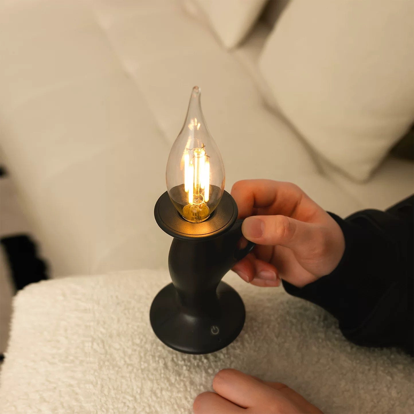 Vintage Candlelight Glow Lamp