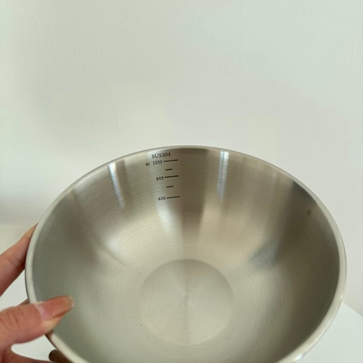 Premium Stainless Steel Noodle Bowl Set with Black Walnut Soup Spoon