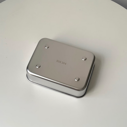 Thickened Food Storage Container with Lid and Drainage Rack