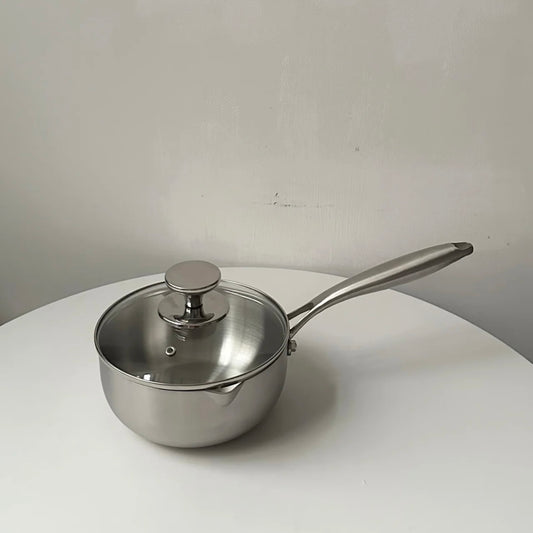 Japanese-style saucepan Triple-Layer Thickened Steel Pot