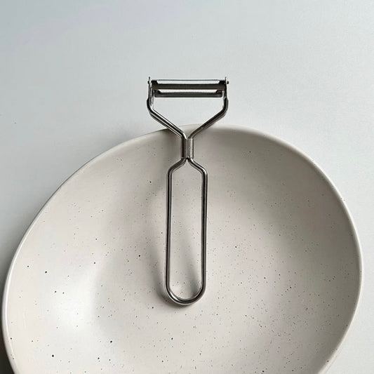 Stainless Steel Dual-Blade Peeler