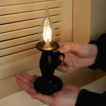 Vintage Candlelight Glow Lamp
