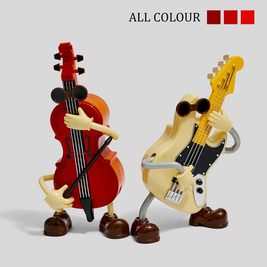 Guitar & Violin Music Box
