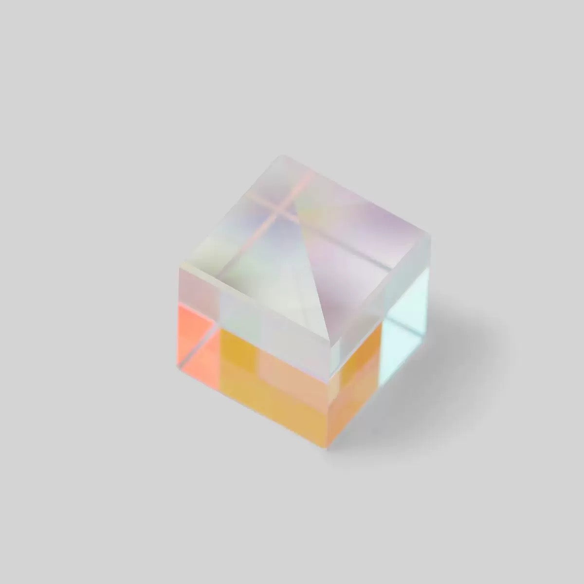 Glass Cube Ornament